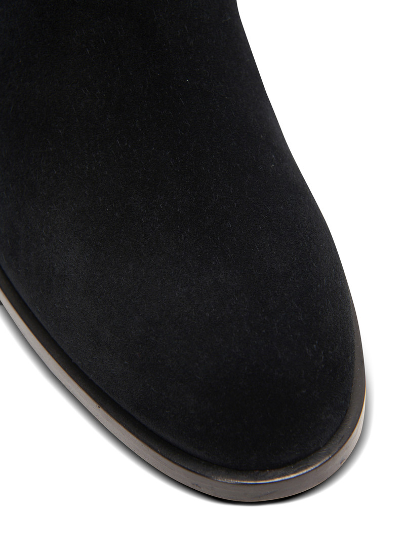 Balmain Anthem Chelsea boots in suede leather outlook