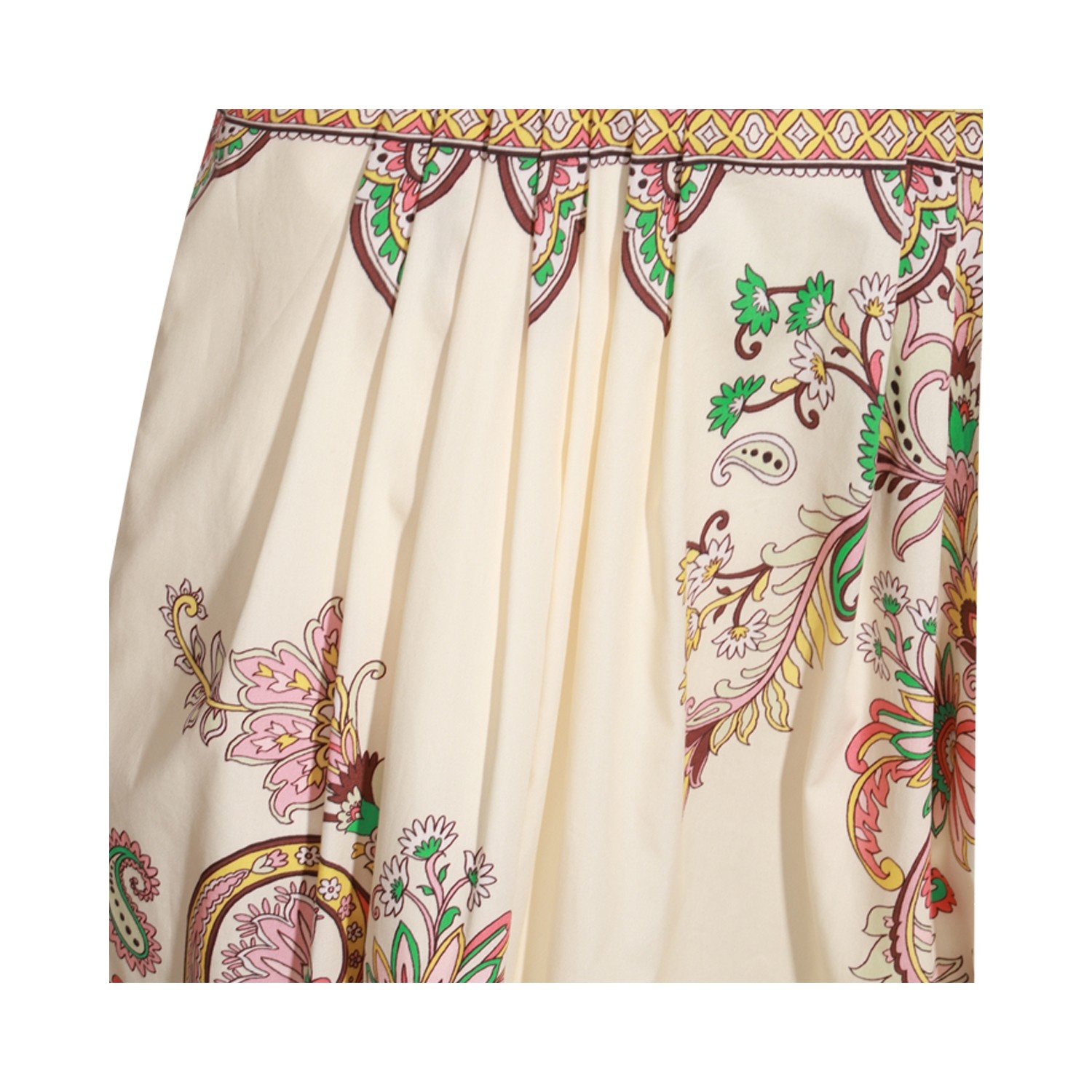 Etro MULTICOLOR COTTON SKIRT | palazzobelli | REVERSIBLE