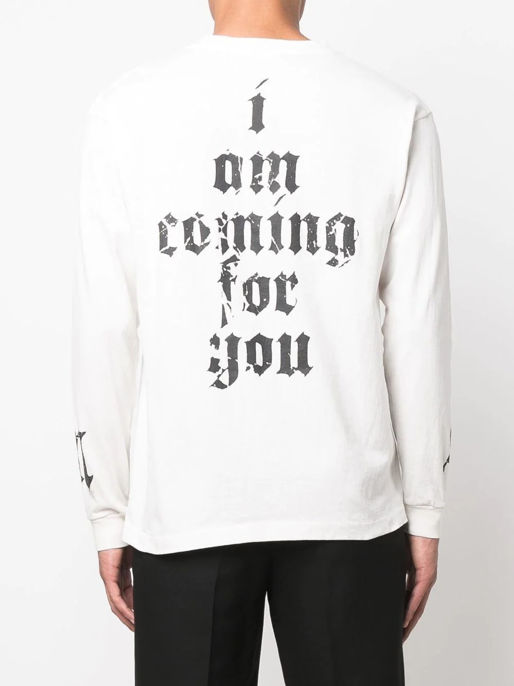 graphic-print long-sleeve T-shirt - 5