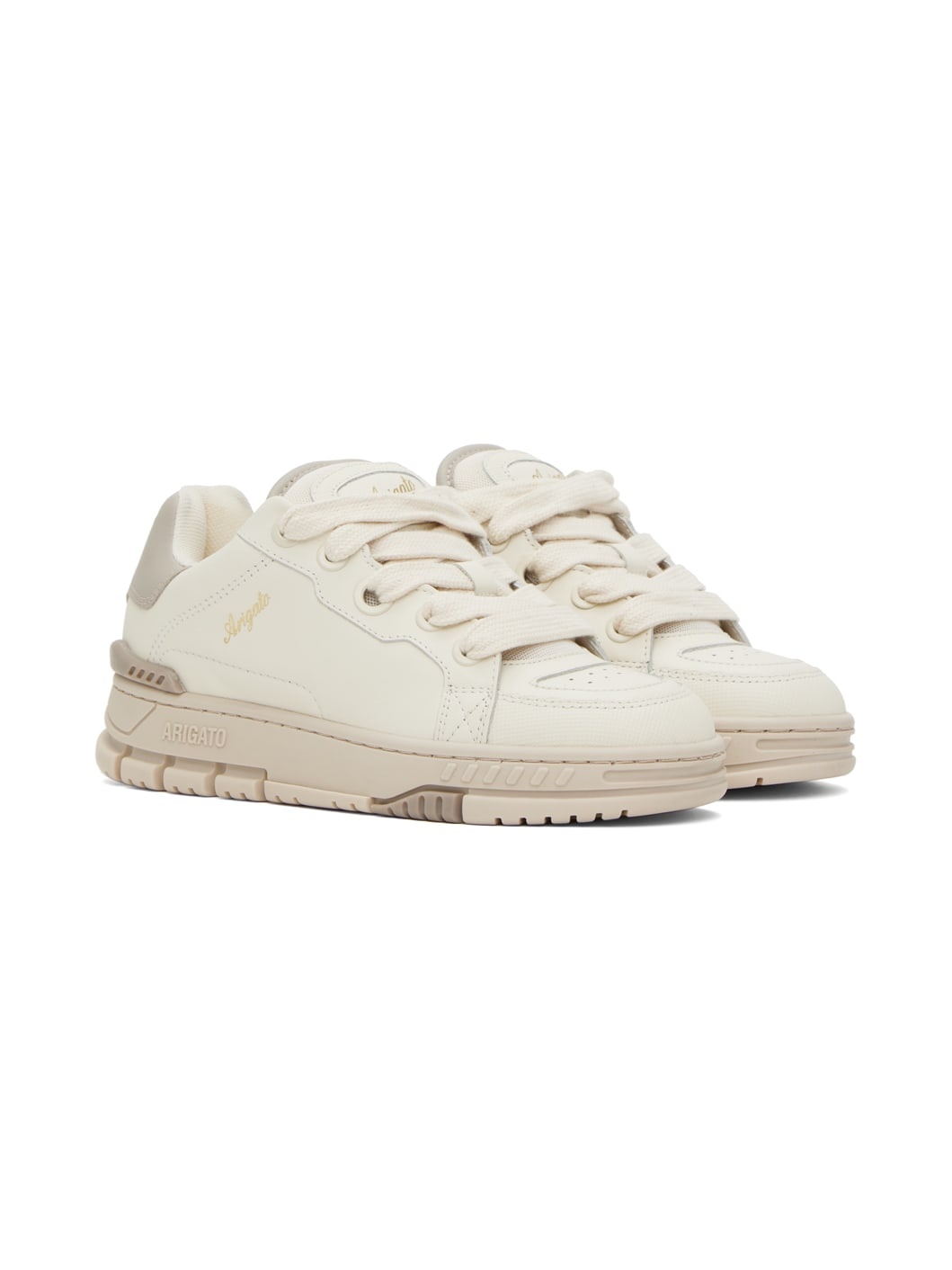 Beige Area Haze Sneakers - 4