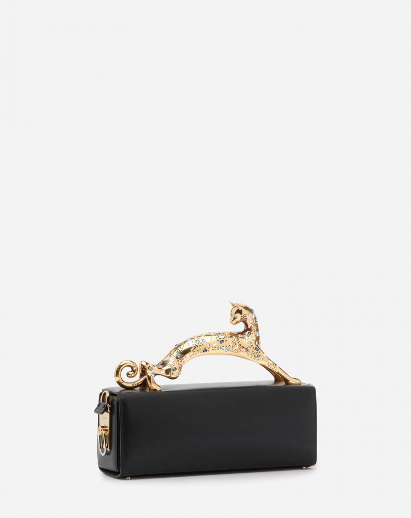 LEATHER PENCIL CAT BAG - 3