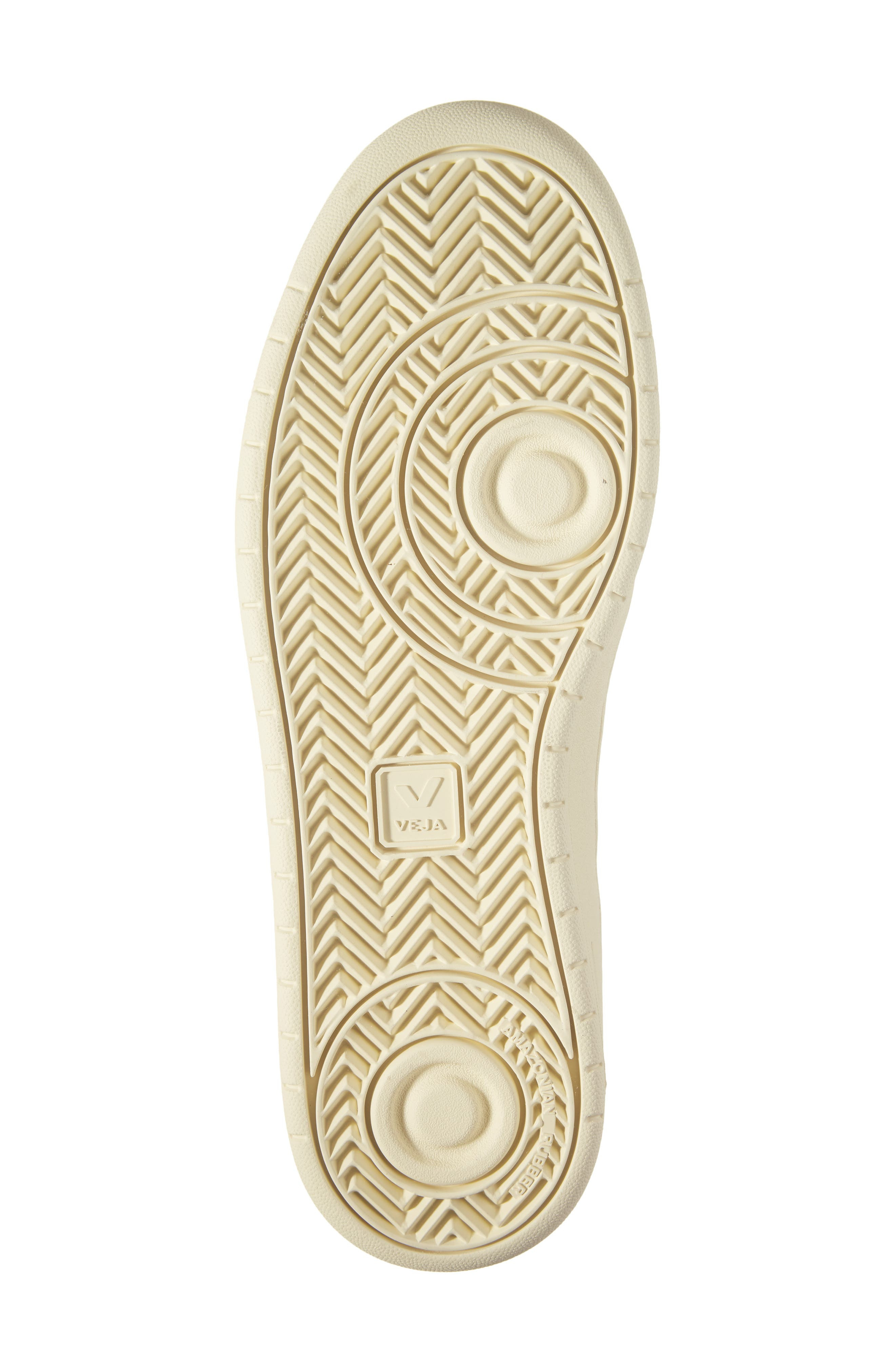 Veja V-90 Leather Sneaker in Extra White Nautico at Nordstrom - 6