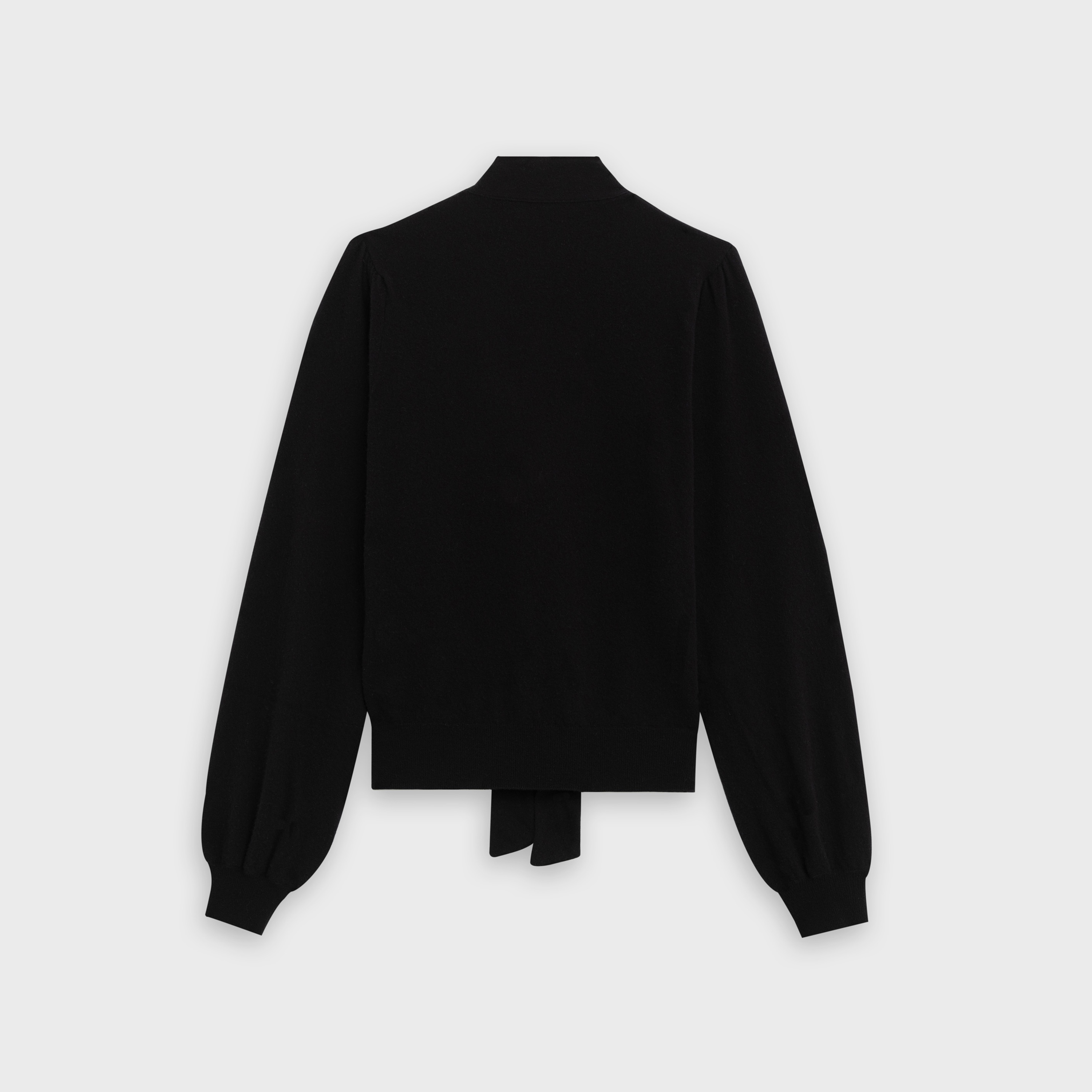 'LAVALLIÈRE' SWEATER IN WOOL AND CASHMERE - 2