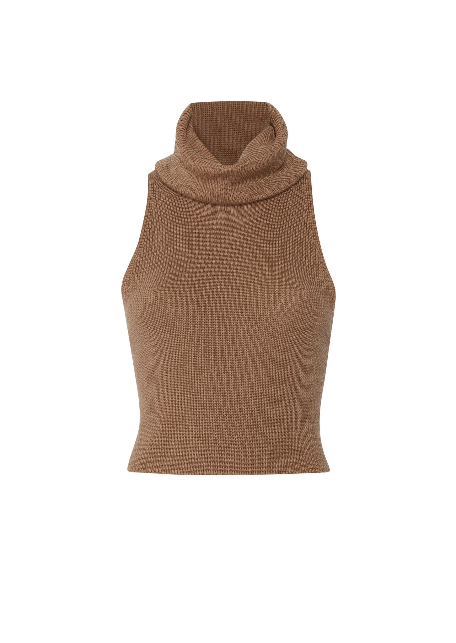 Wool Turtleneck Tank - 1