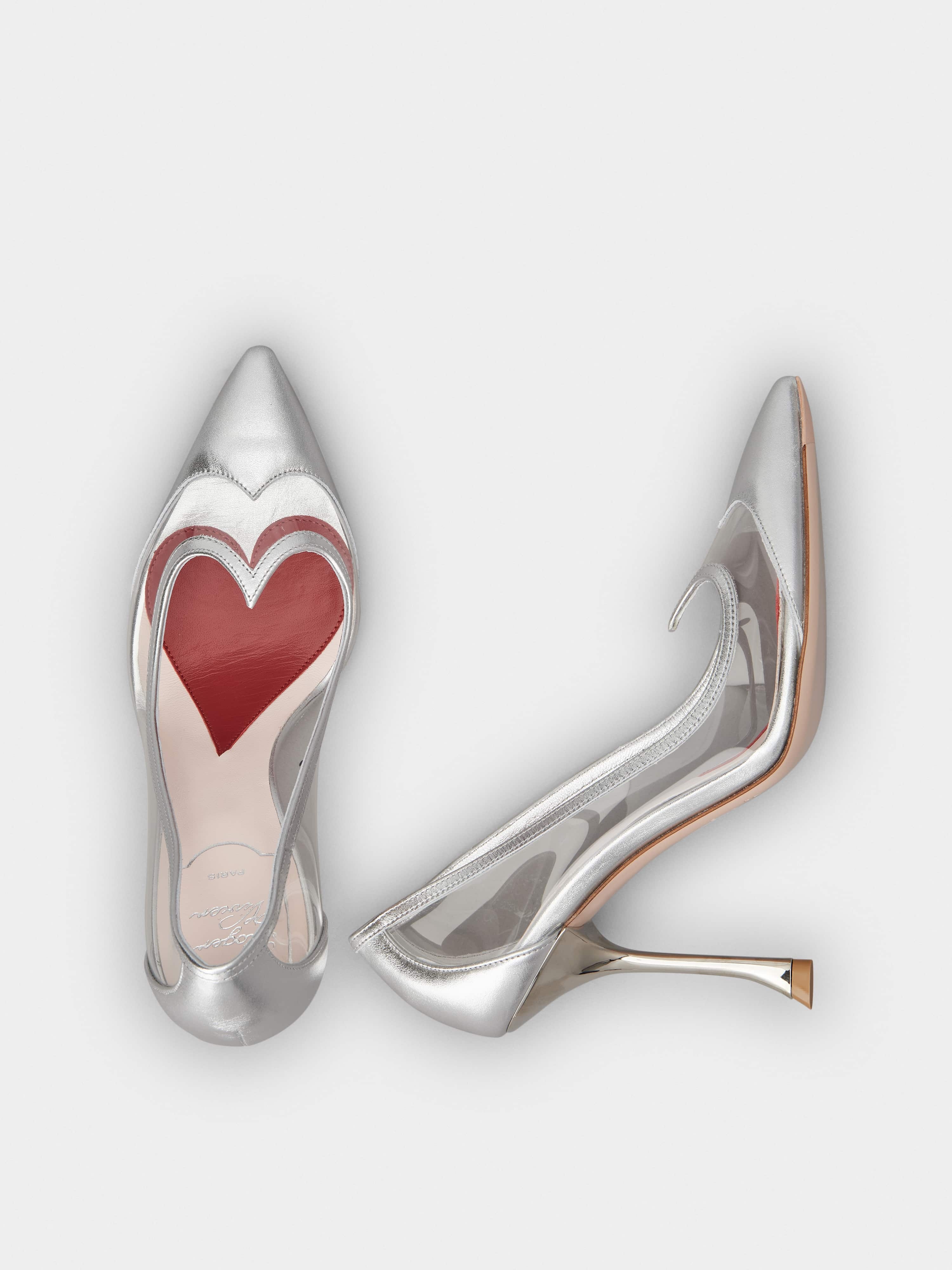 I Love Vivier Pumps in PVC and Leather - 4