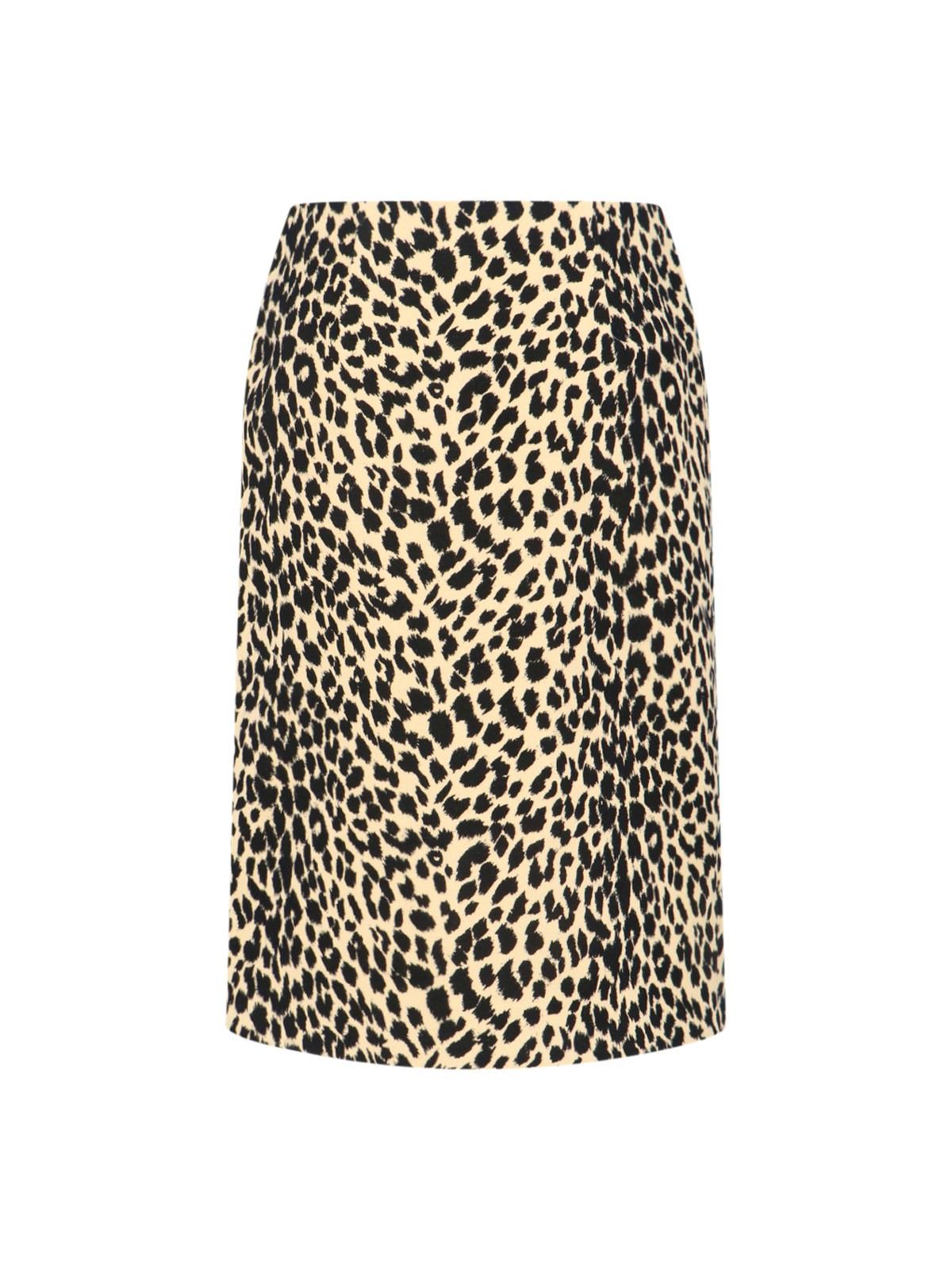 ANIMAL PRINT MIDI SKIRT - 2