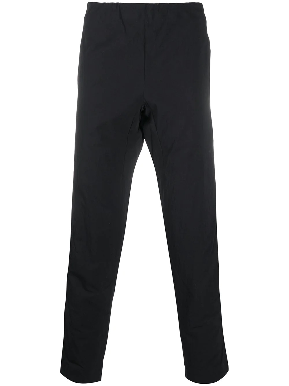 panelled straight-leg trousers - 1