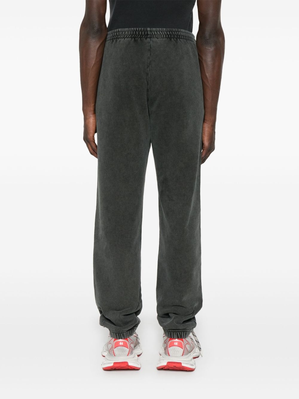 stone-washed track pants - 4