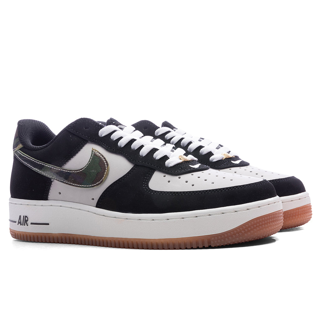 AIR FORCE 1 LOW RETRO - WHITE/BLACK/GUM MEDIUM BROWN/SUMMIT WHITE - 2