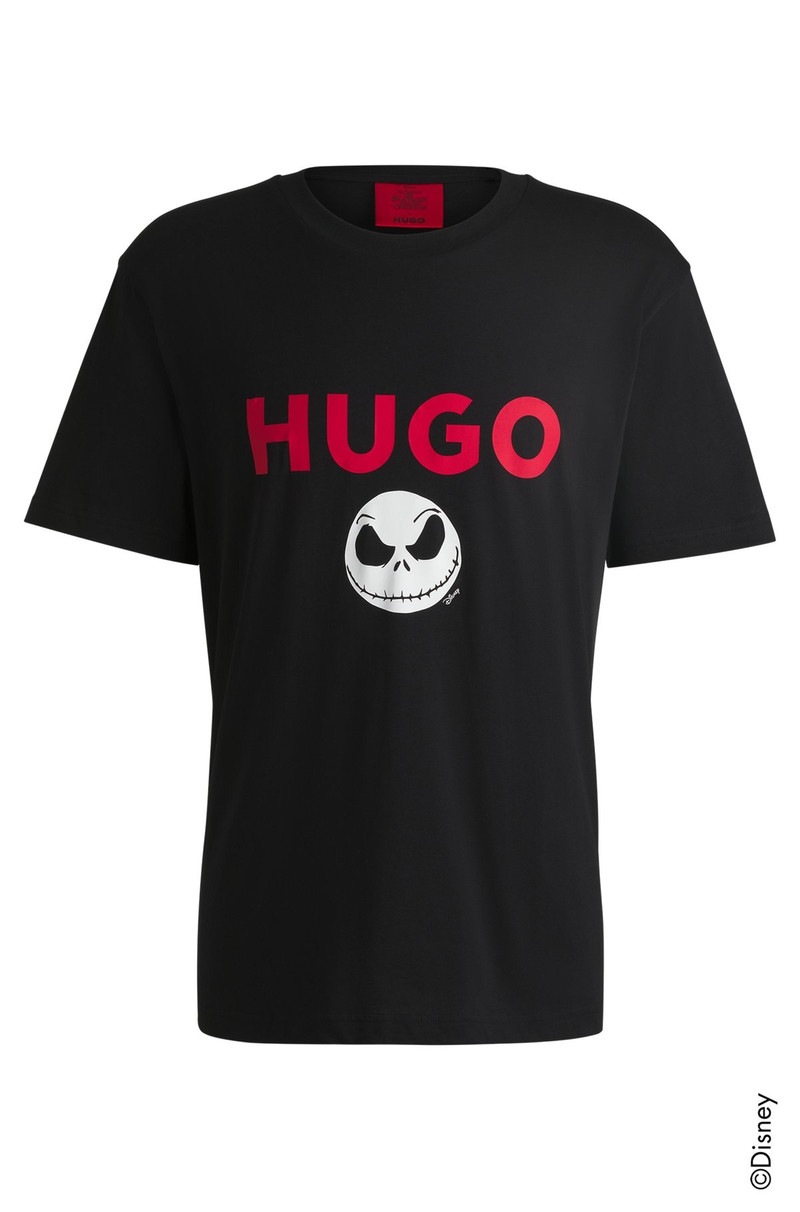 HUGO X DISNEY'S THE NIGHTMARE BEFORE CHRISTMAS LOGO T-SHIRT 1