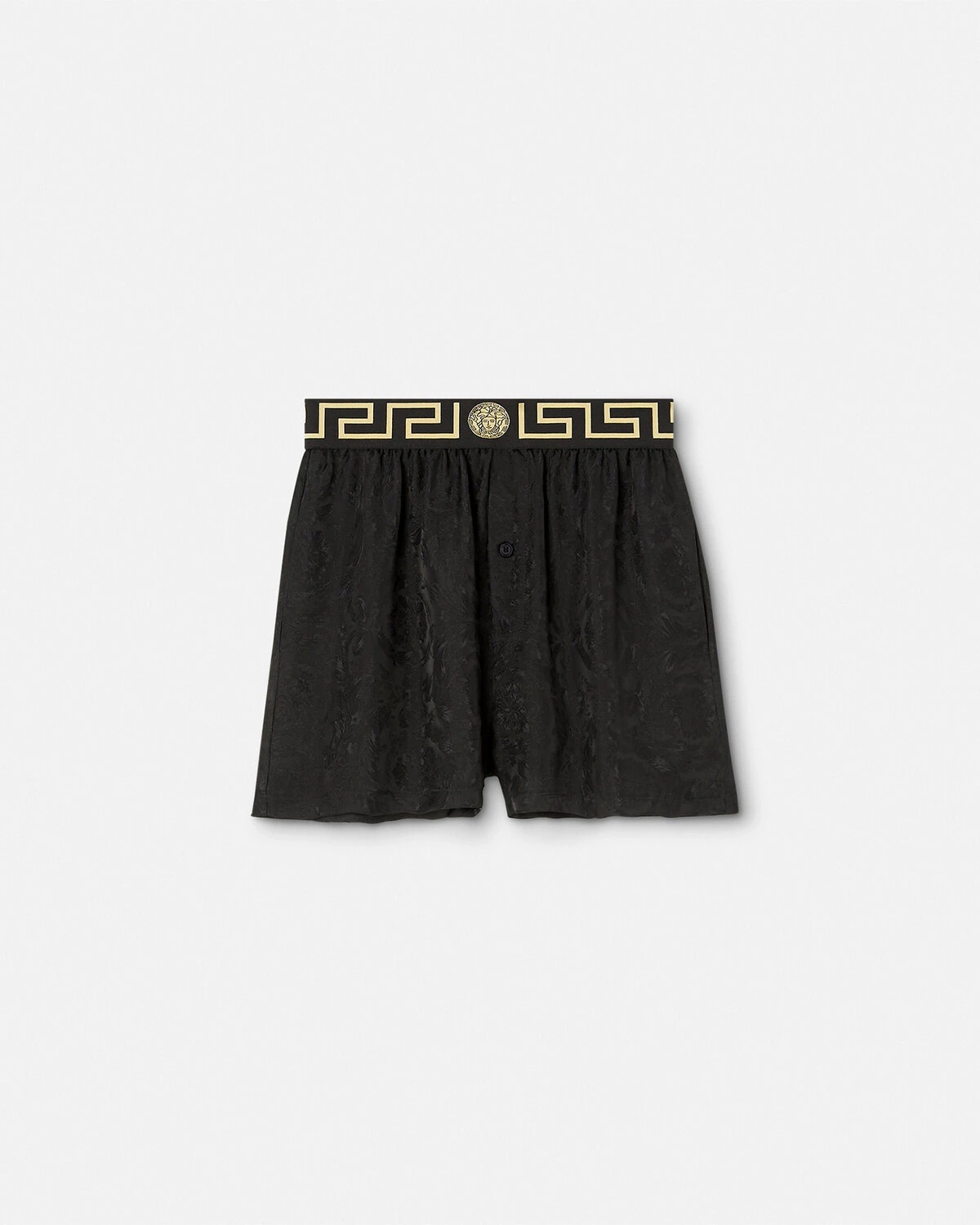 Greca Border Barocco Pyjama Shorts - 1