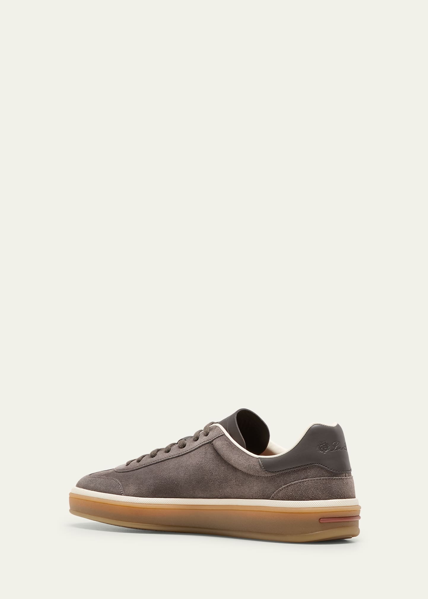 Men's Tennis Walk Suede Low-Top Sneakers - 4