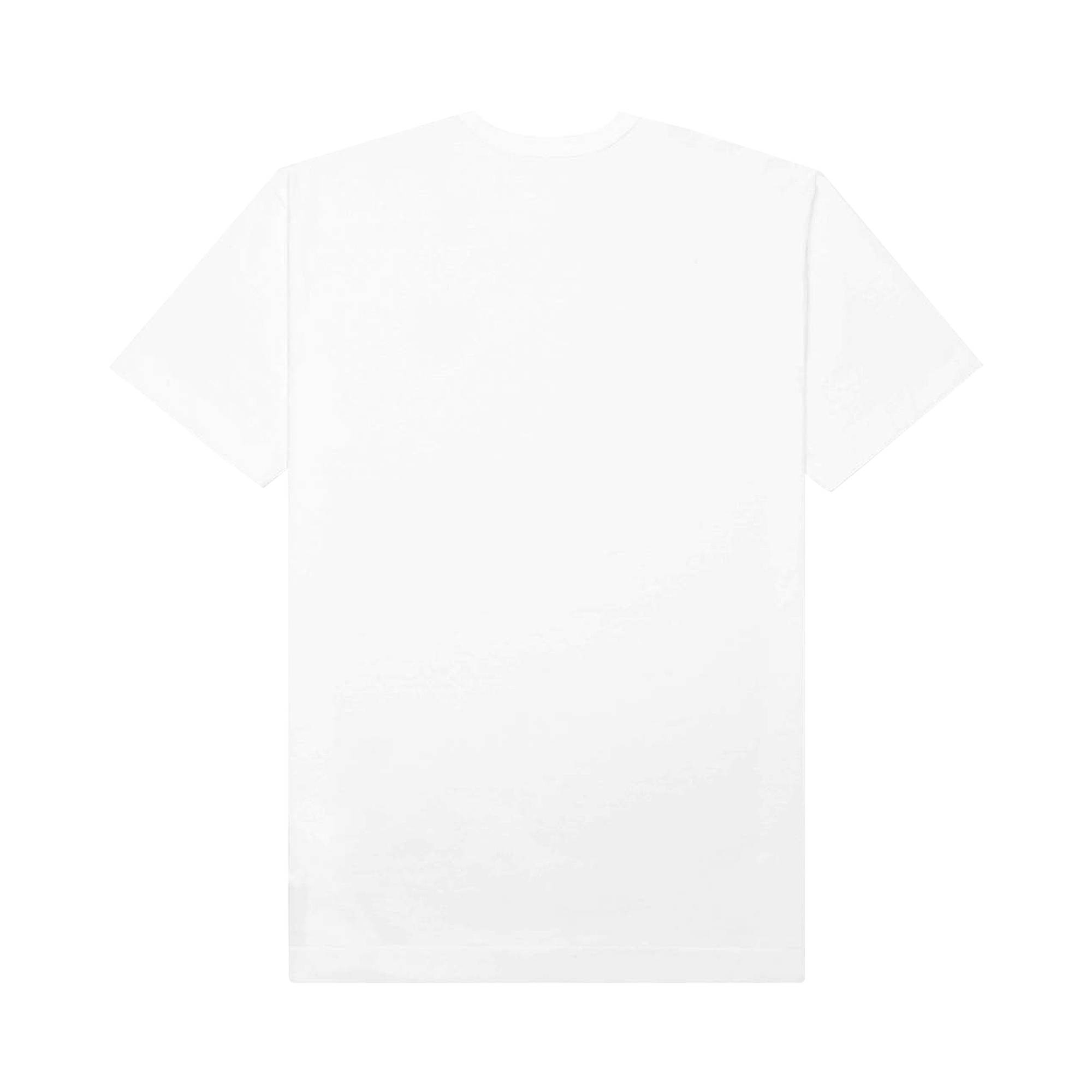 Comme des Garçons PLAY Red Emblem Long Heart T-Shirt 'White' - 2