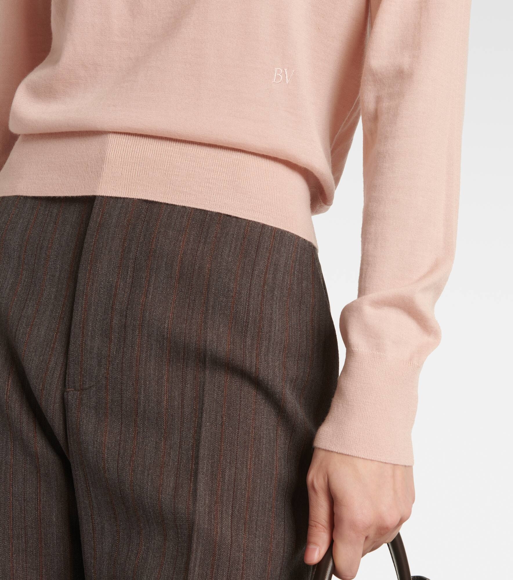 Cashmere polo sweater - 5