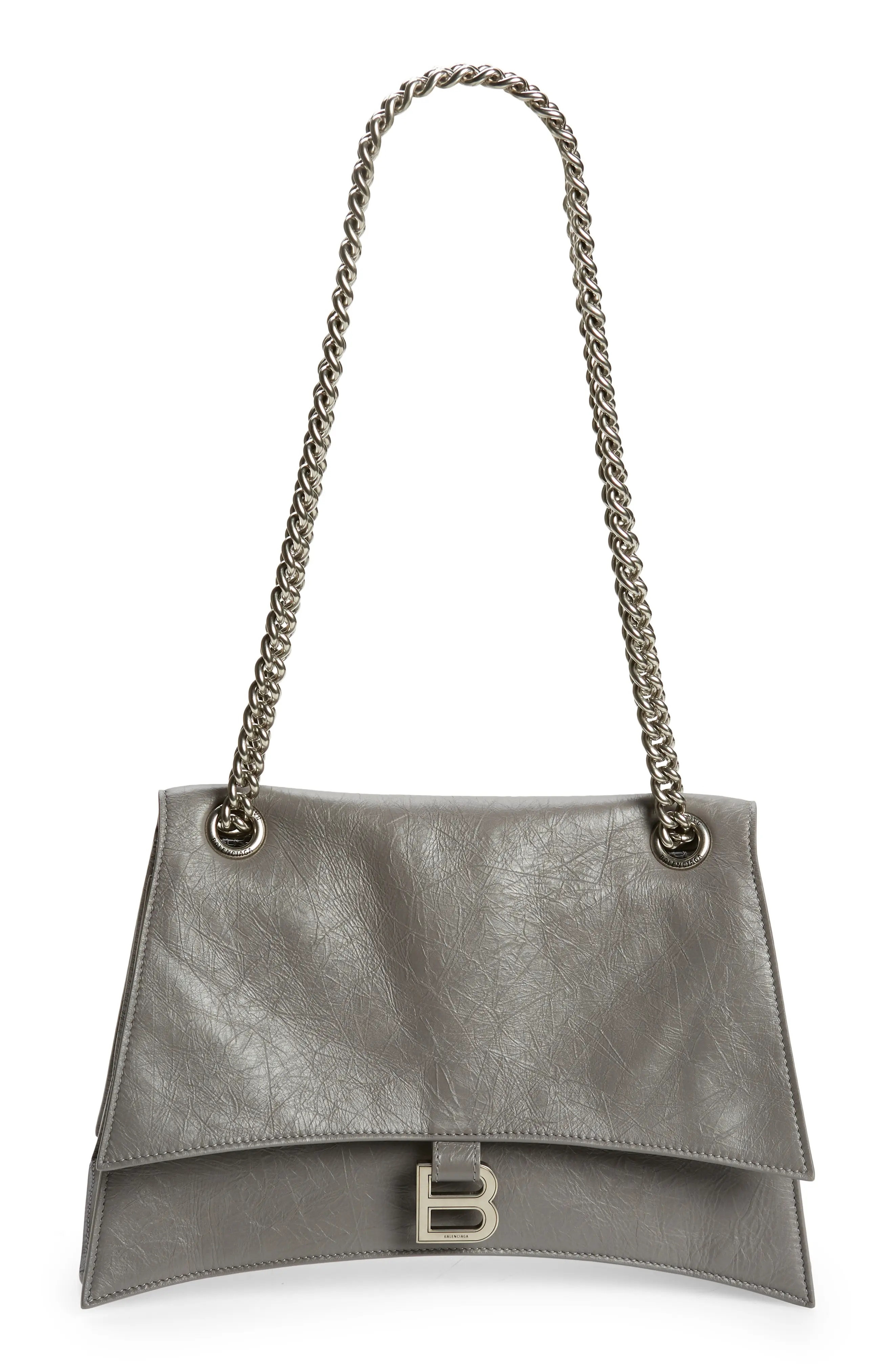 Crush Crushed Leather Shoulder Bag - 1