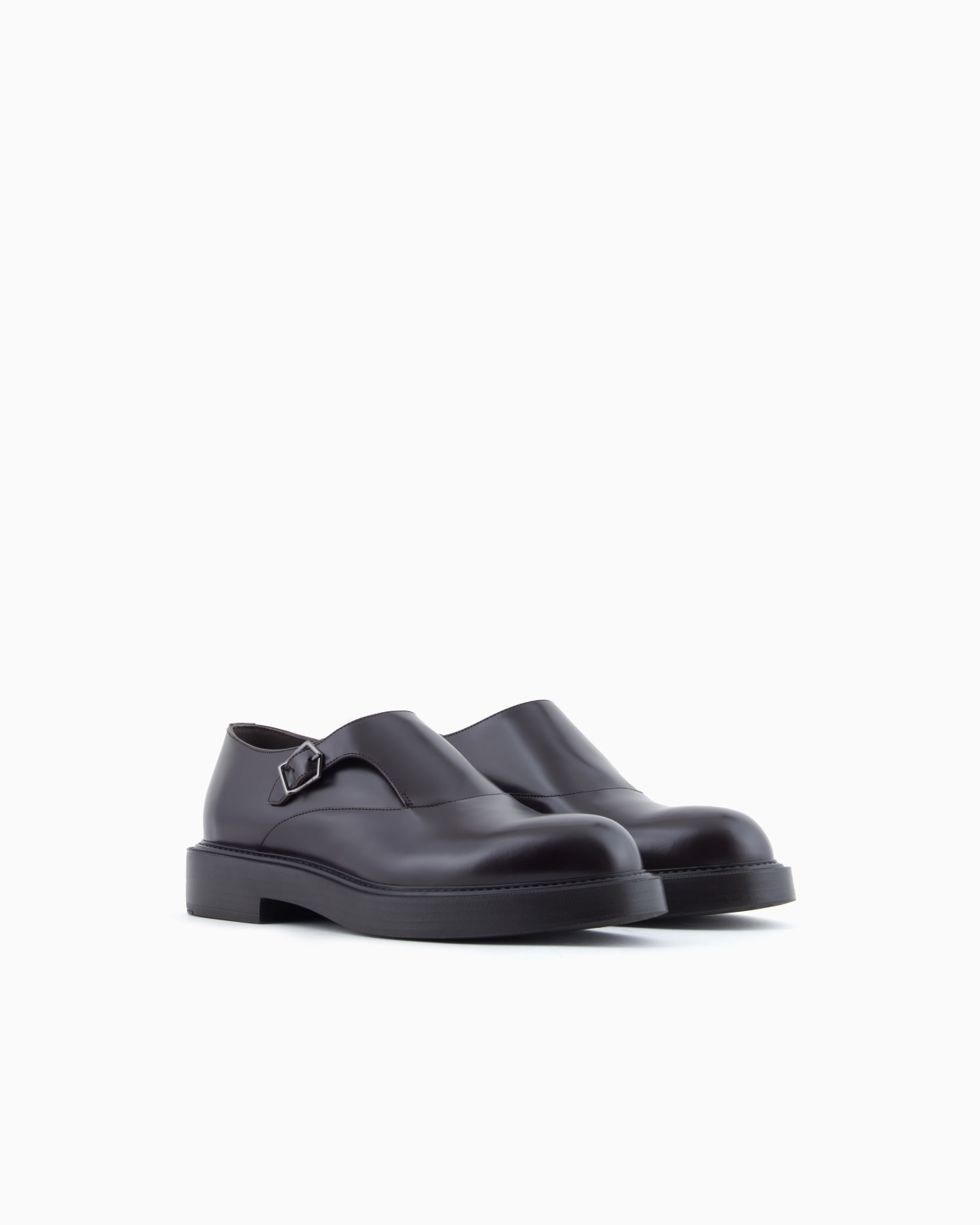 BRUSHED LEATHER MONKSTRAPS - 2