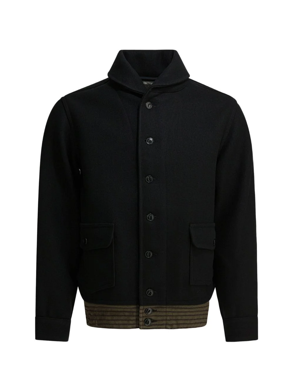 button flap pocket jacket - 1