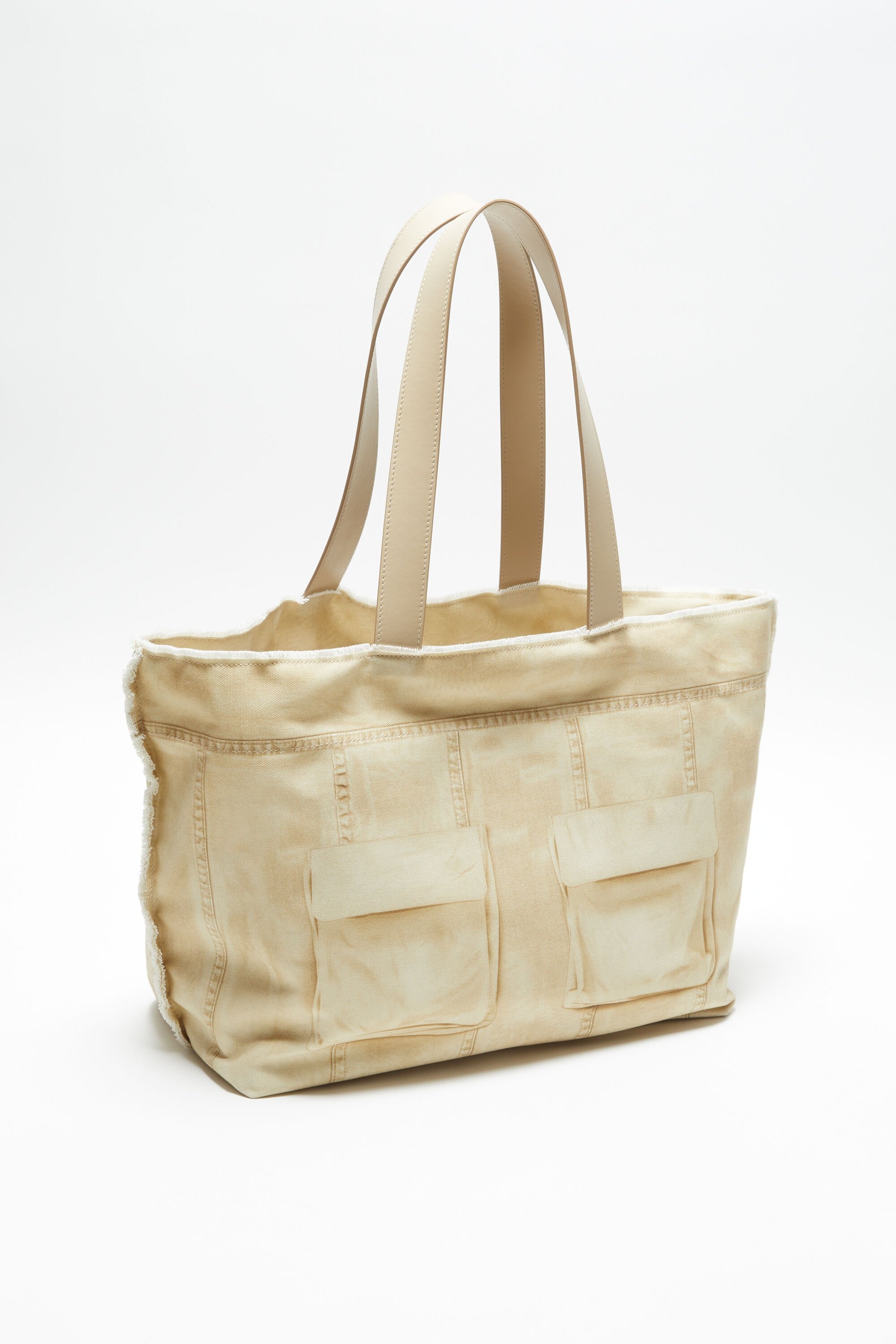 Printed tote bag - Oat beige - 4