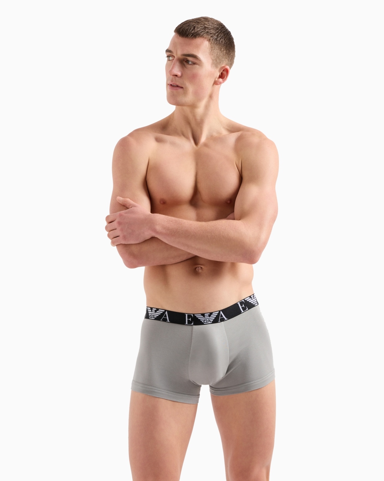 THREE-PACK OF BOXER BRIEFS WITH BOLD MONOGRAM LOGO - 2
