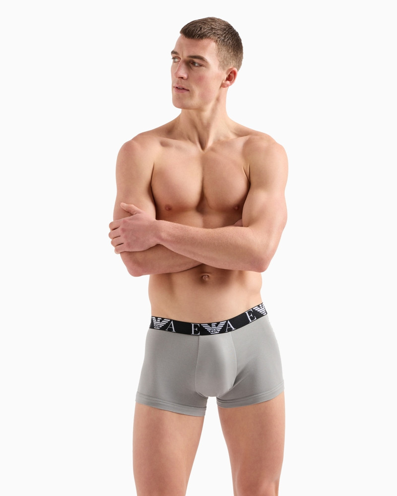 THREE-PACK OF BOXER BRIEFS WITH BOLD MONOGRAM LOGO 2