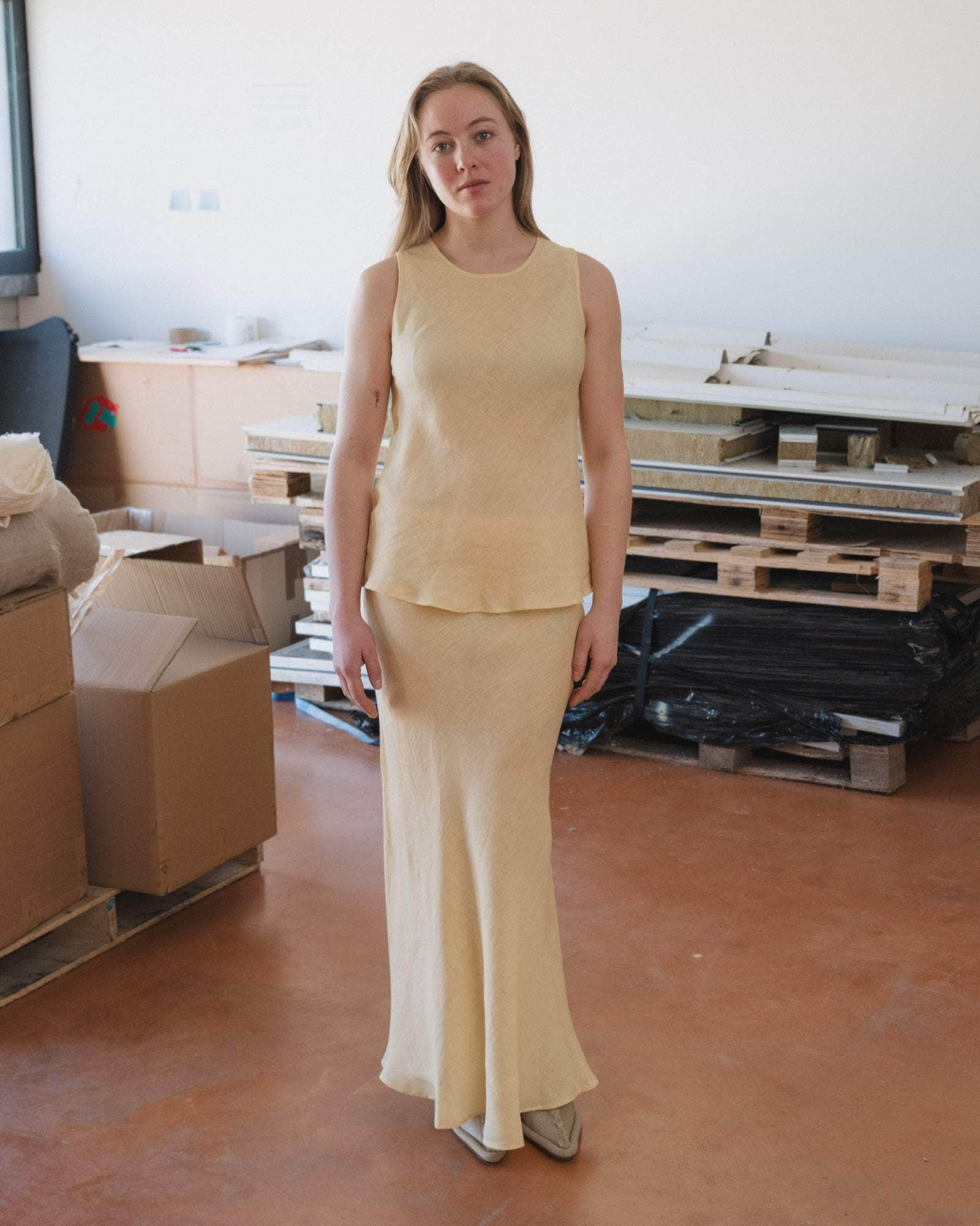 Dydine Tank Top - Fine Linen - 6