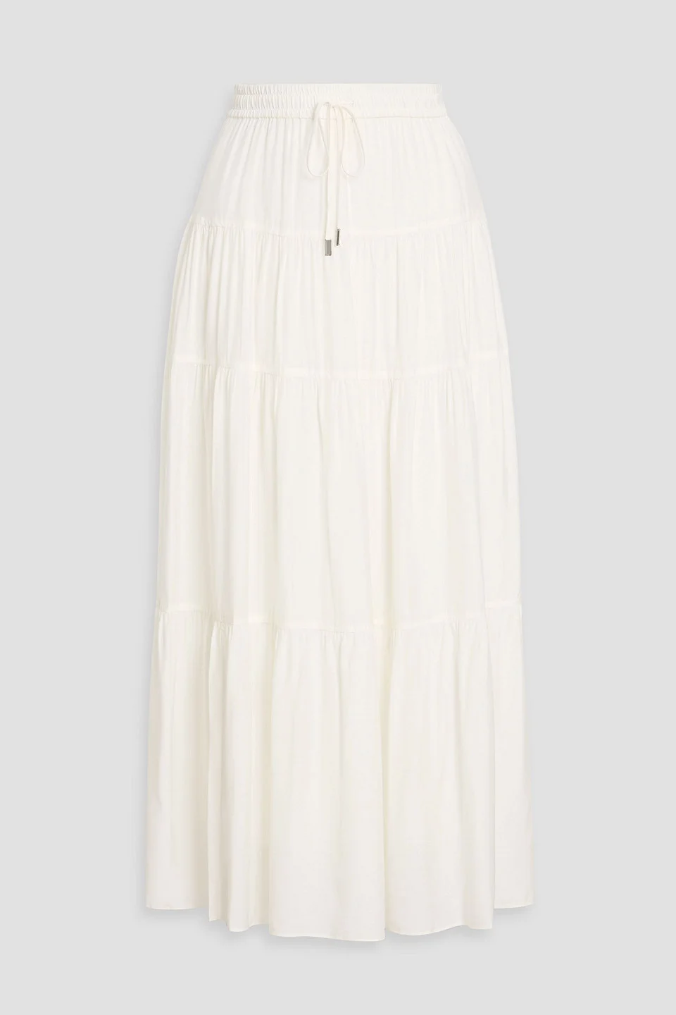 Lulee tiered mousseline maxi skirt - 1