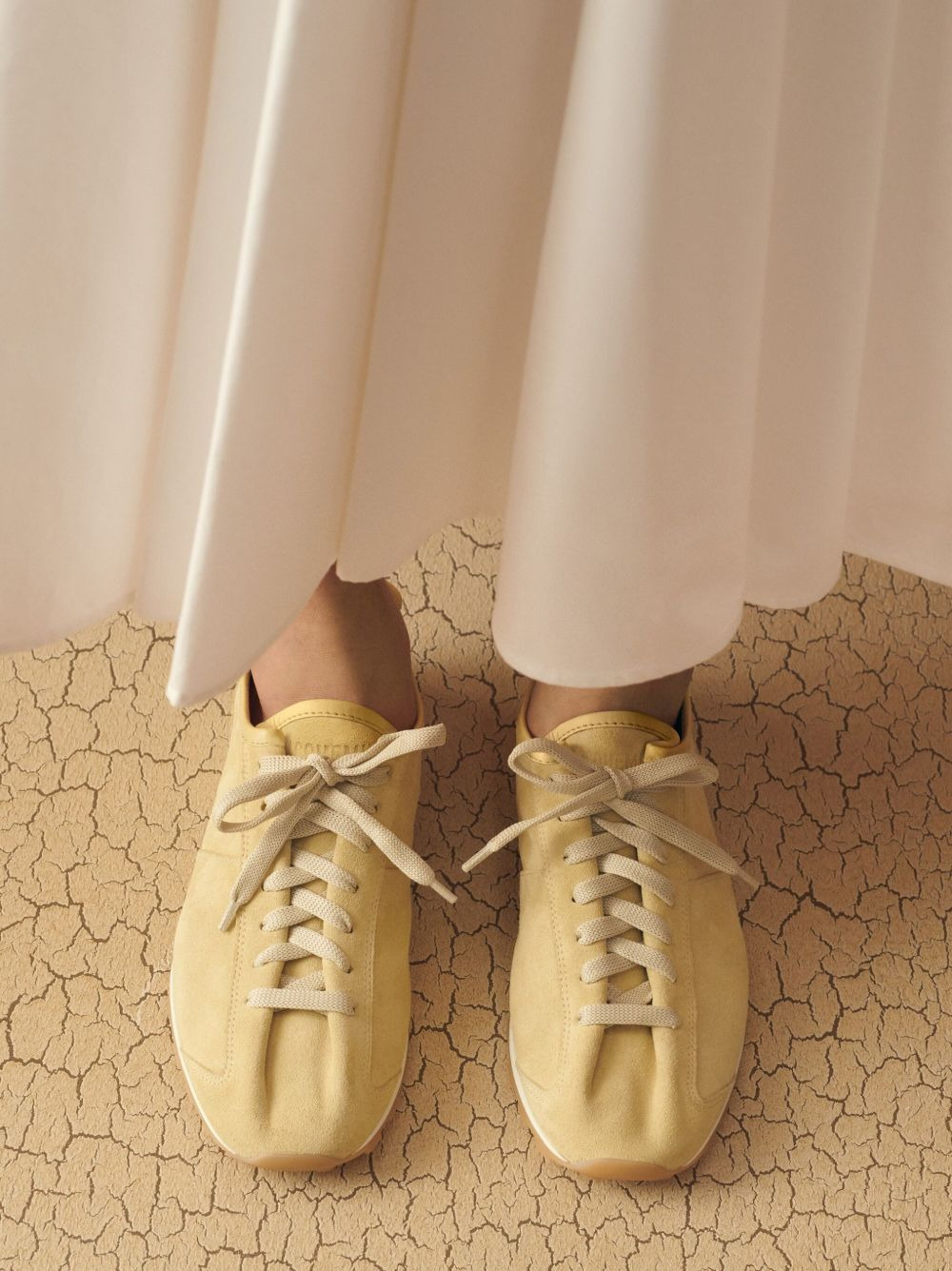 The Tennis suede lace-up sneakers - 5