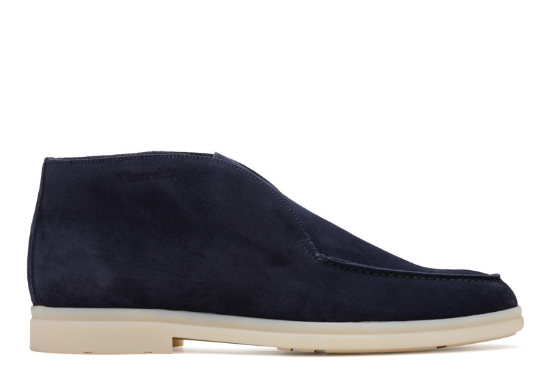 Girvan
Soft Suede Slip-on Boot Blue 1