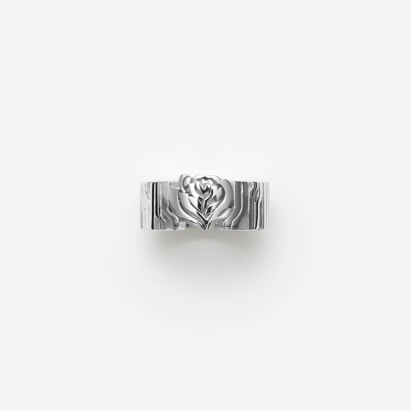 Silver Rose Ring 1
