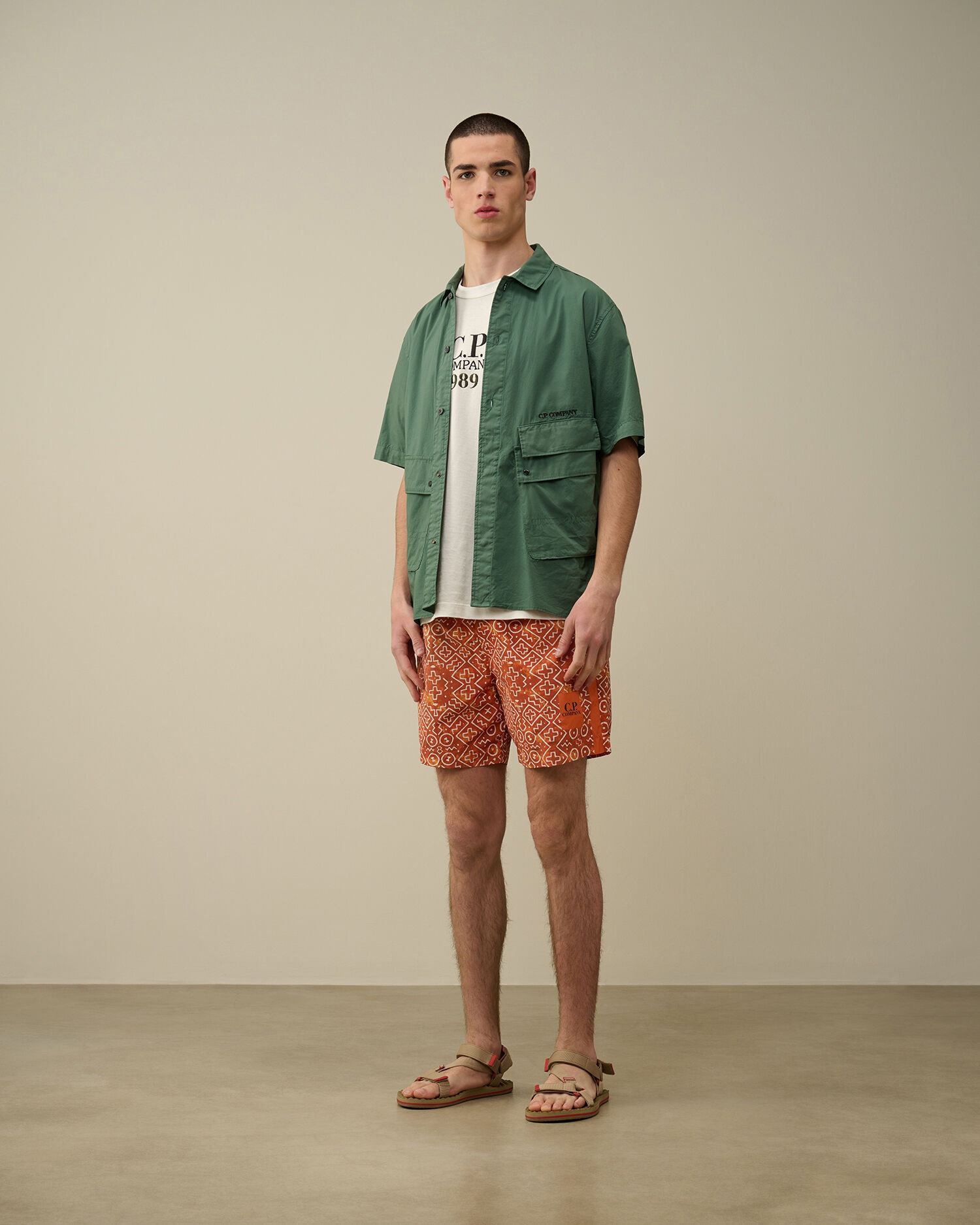 Flatt Nylon Bogolan Swim Shorts - 6