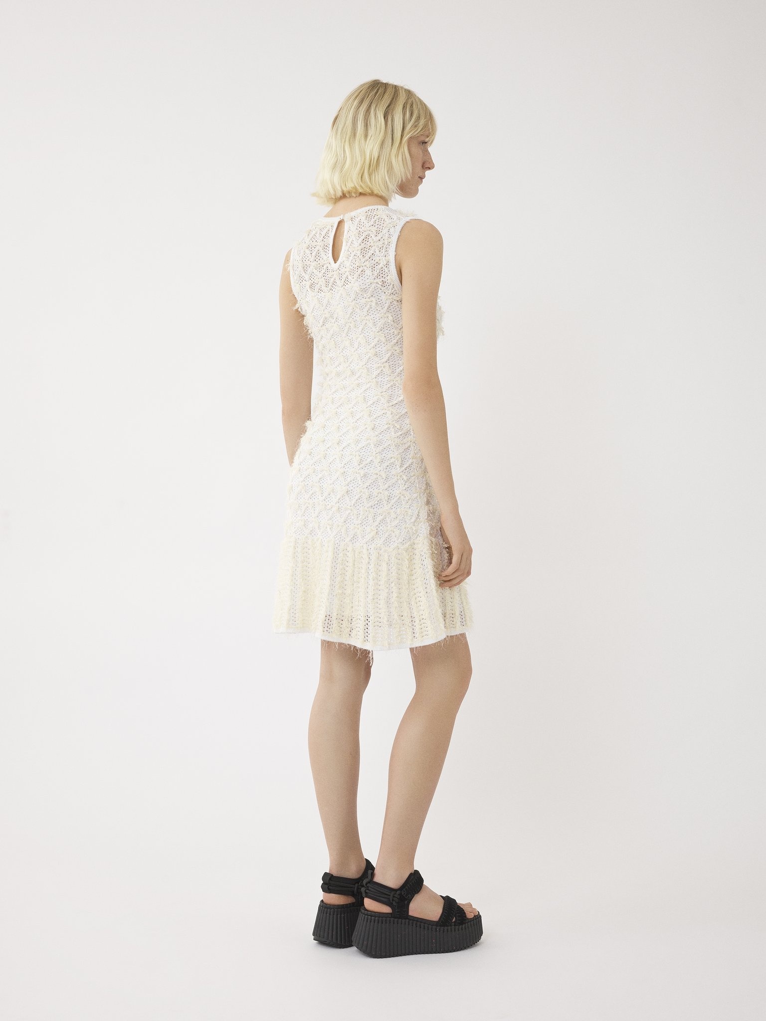 FLARE MINI DRESS - 5