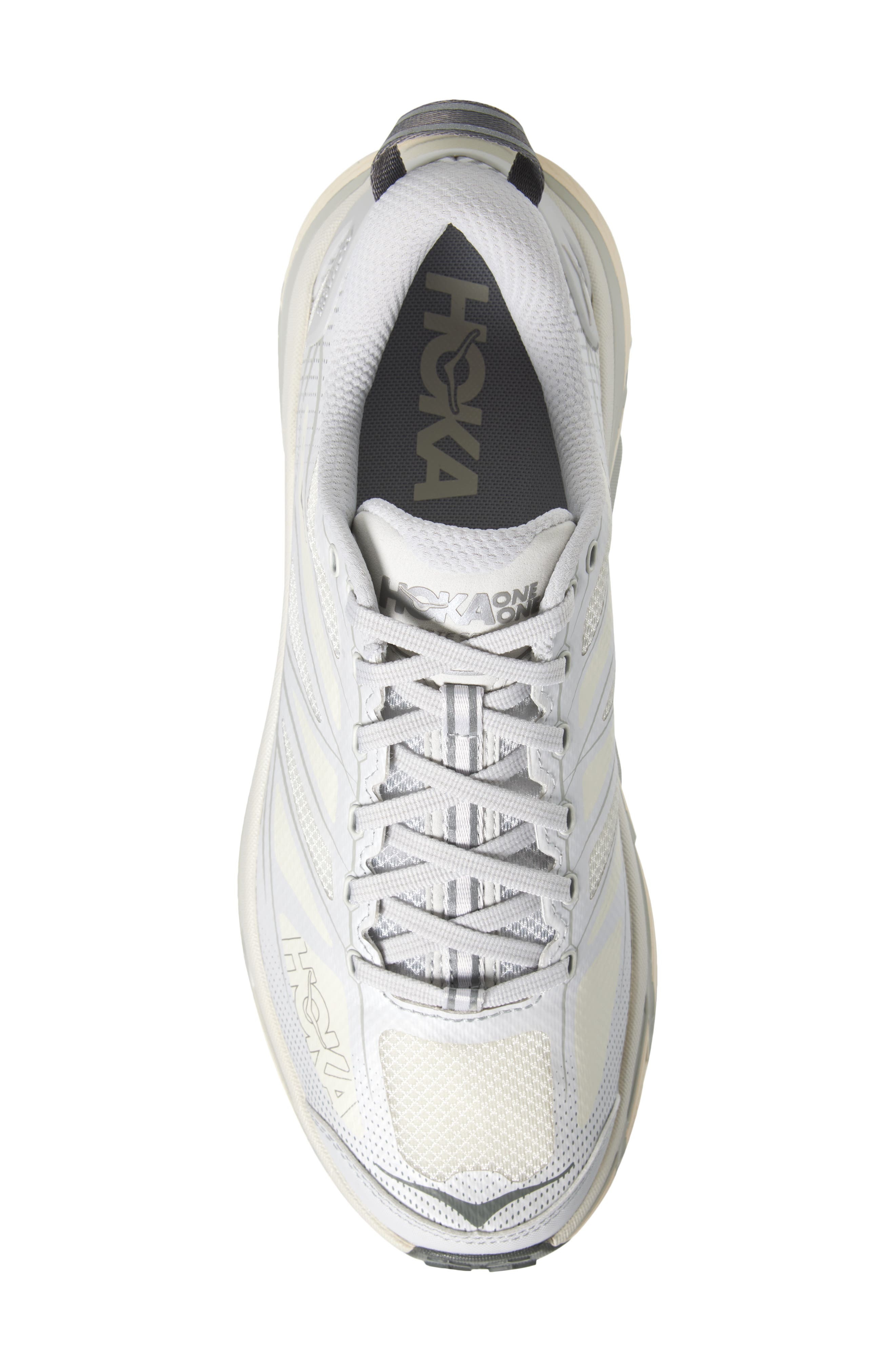 HOKA Gender Inclusive Mafate Speed 2 Sneaker in Cosmic Grey /Alabaster at Nordstrom - 5