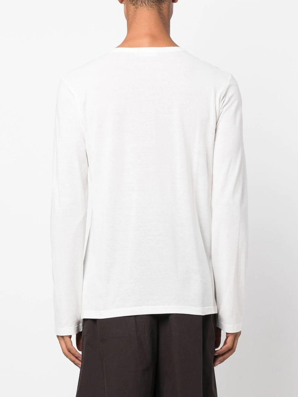 long sleeve cotton T-shirt - 4