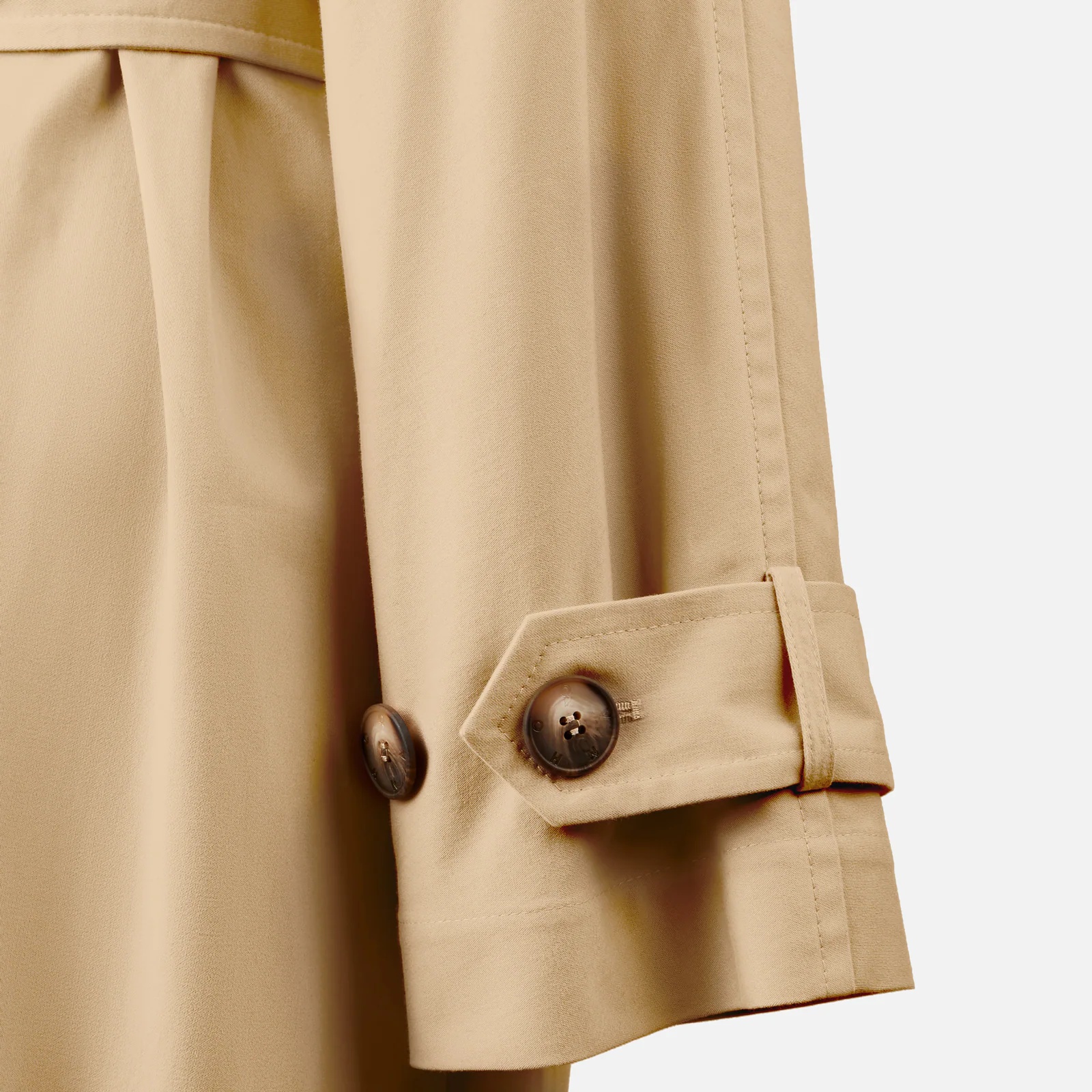 Trench coat in gabardine - 4