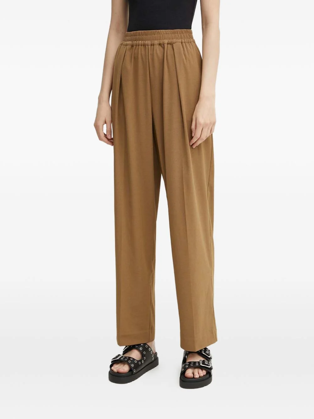elasticated-waist trousers - 1