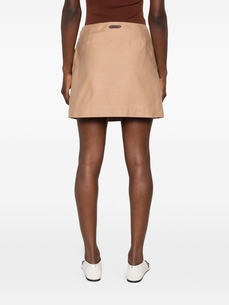 bow-detail A-line mini skirt 4