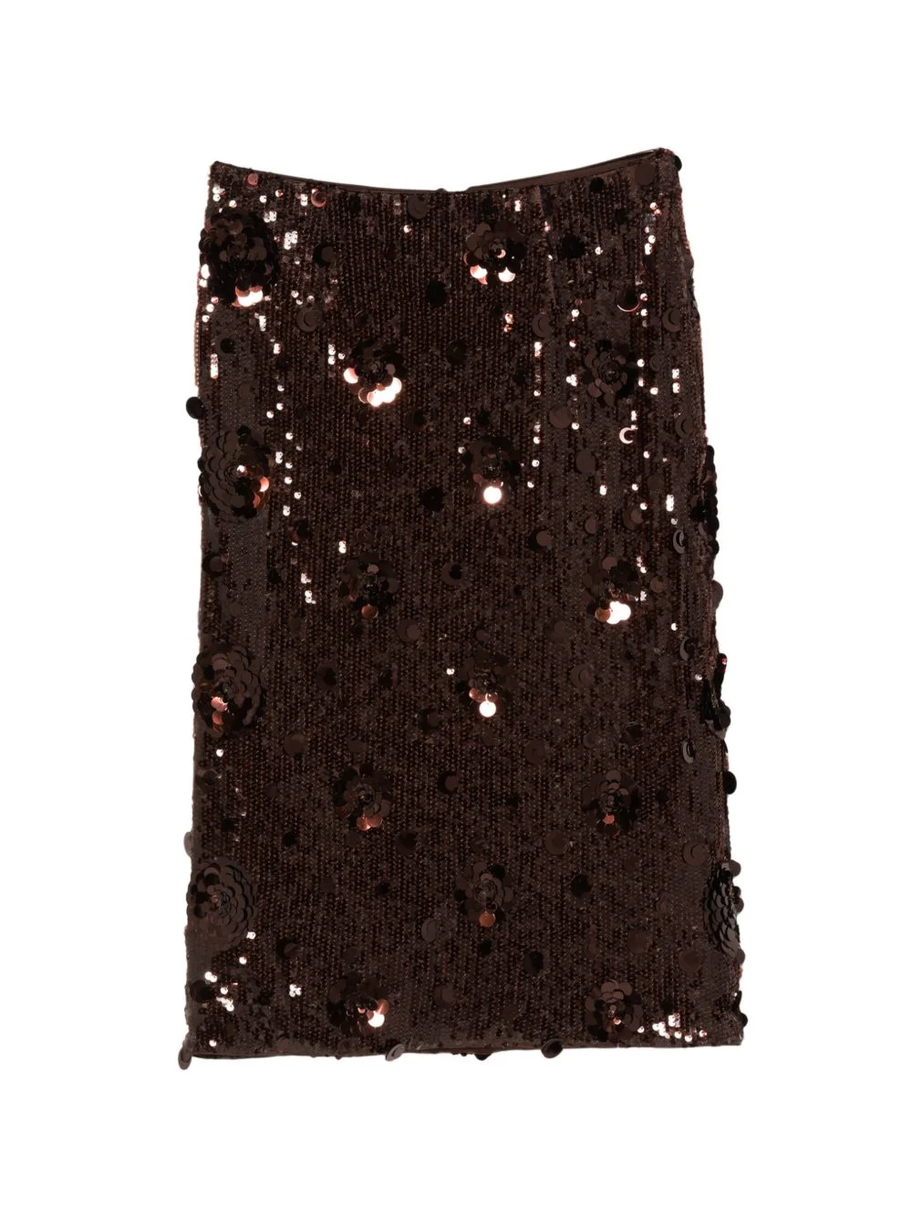 sequins midi skirt - 1