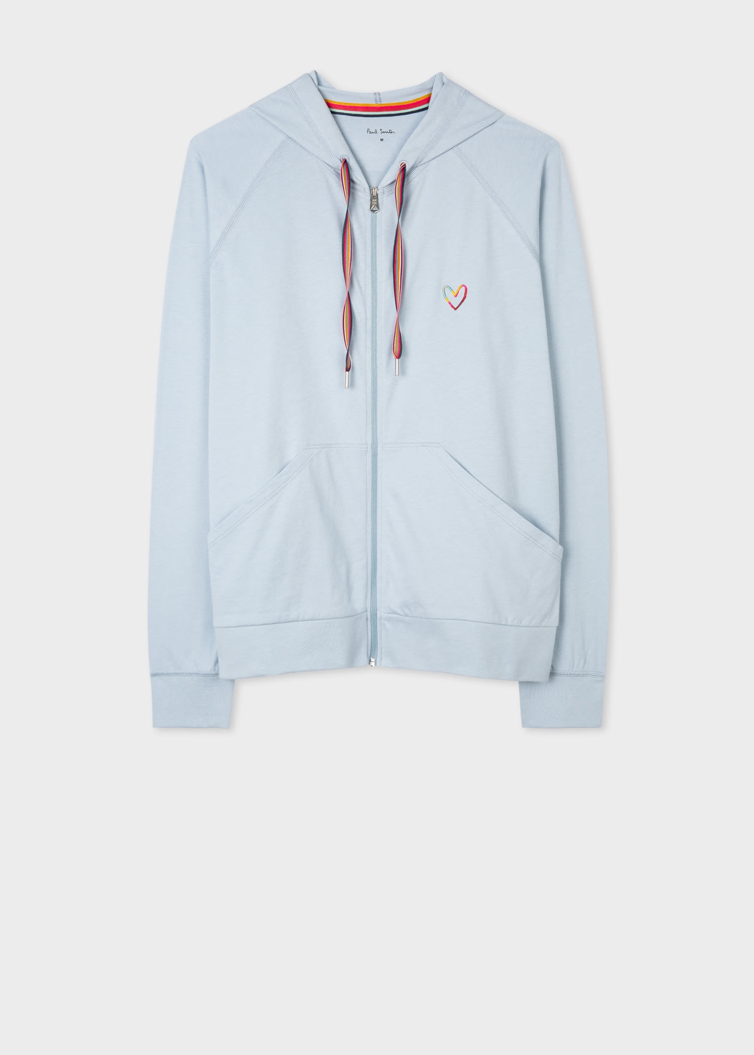Lounge Swirl Heart Zip Up Hoodie - 1