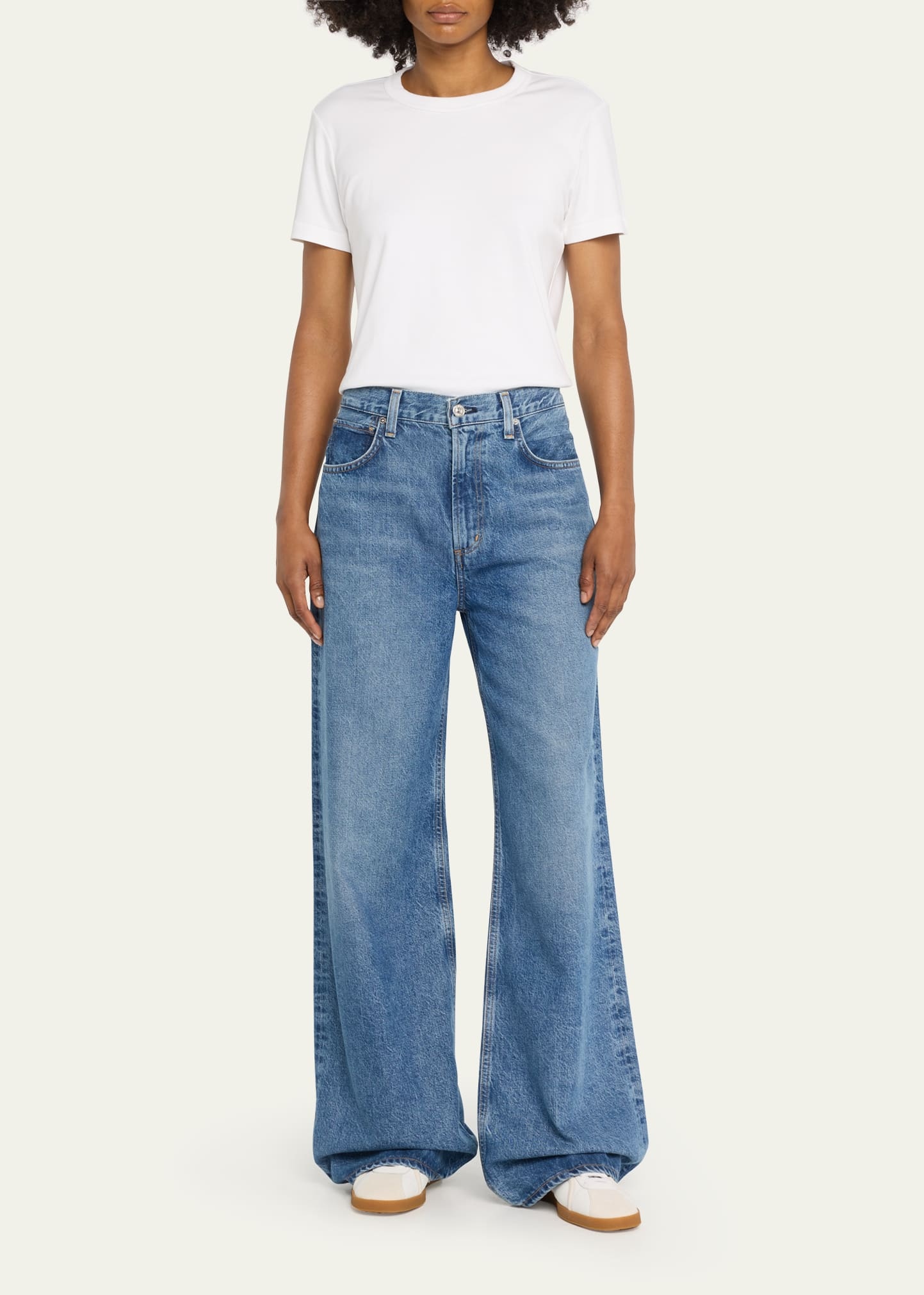 Paloma Wide-Leg Baggy Jeans - 2