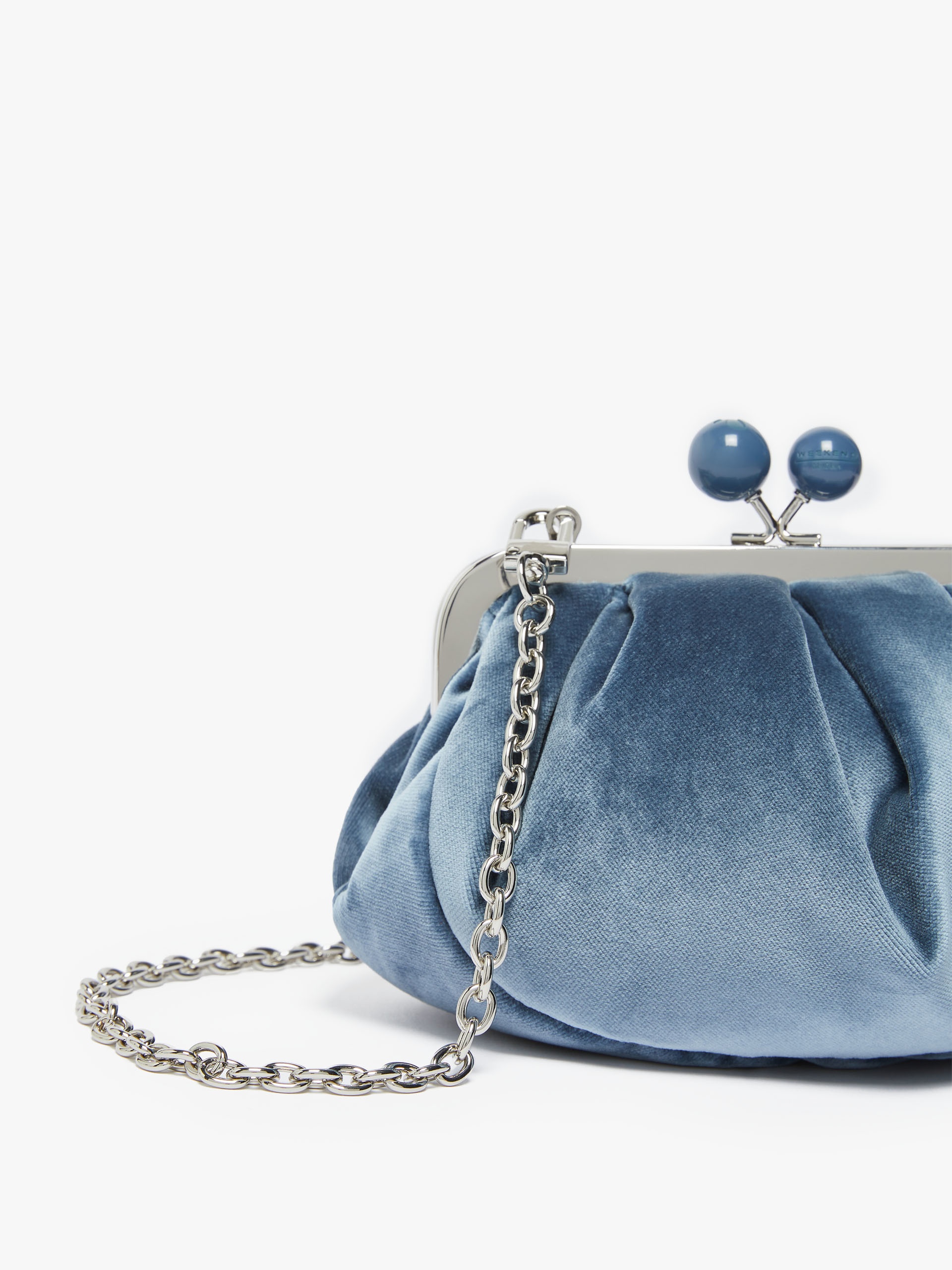 CAVOUR Small velvet Pasticcino Bag - 6
