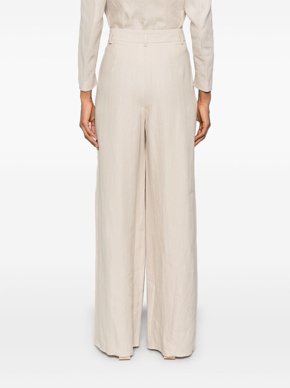 wide-leg trousers - 4