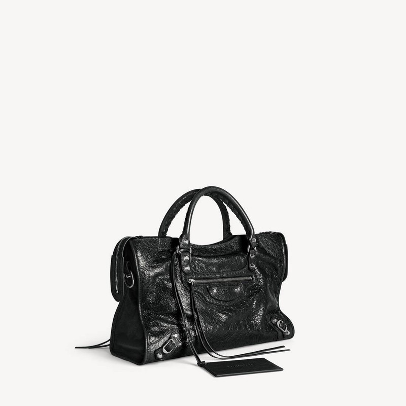 BALENCIAGA Le City Bag Medium in Black outlook