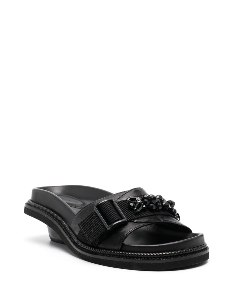 Simone Rocha open-toe leather mules outlook