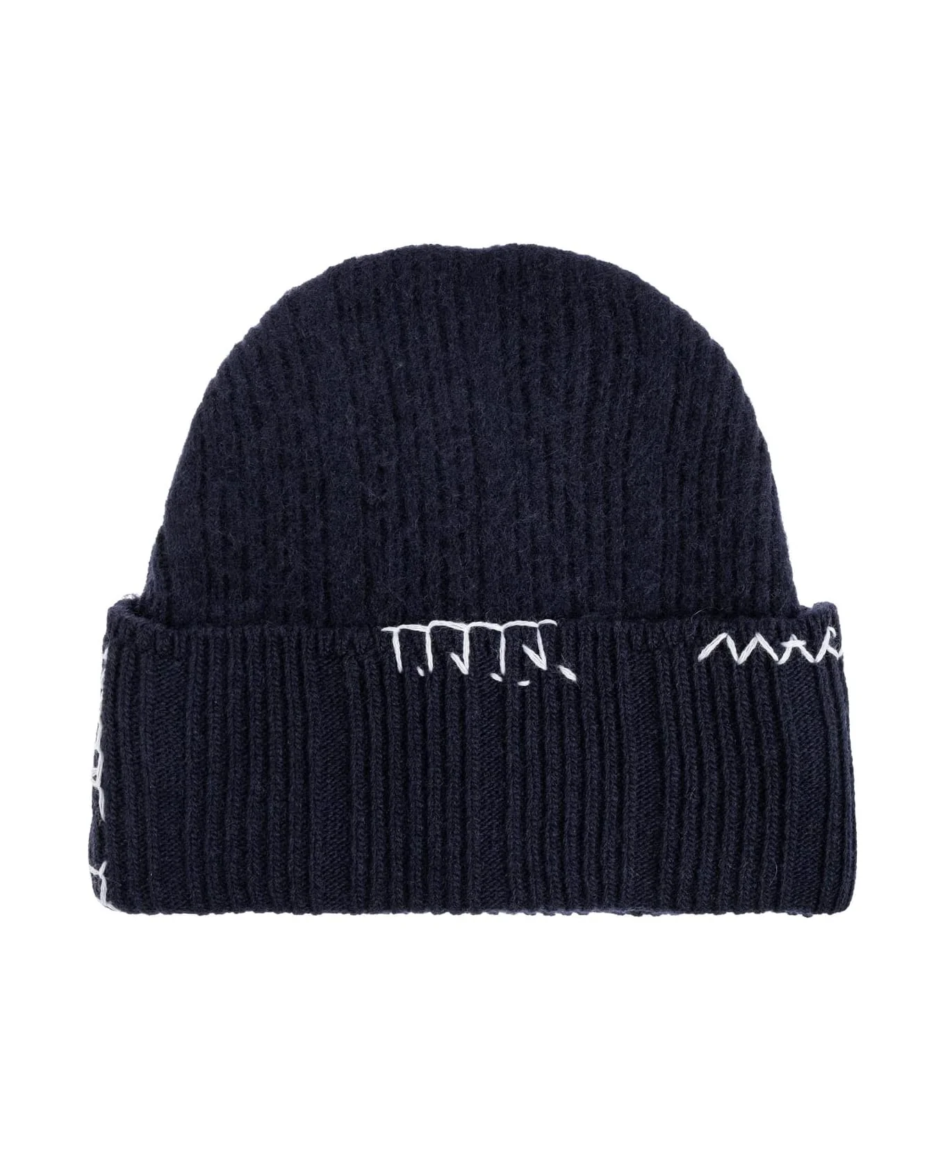 Marni Wool Beanie With Stitching - 1