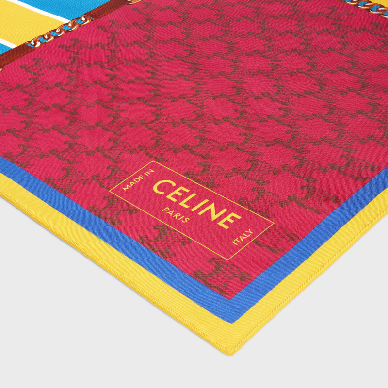 CELINE square IN silk twill outlook
