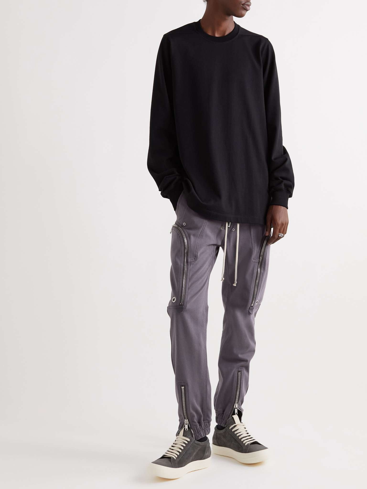 Bauhaus Tapered Cotton-Jersey Sweatpants - 2