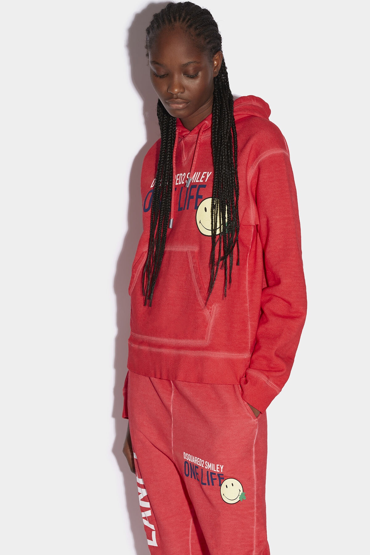 SMILEY ORGANIC COTTON COOL FIT SWEATSHIRT - 1