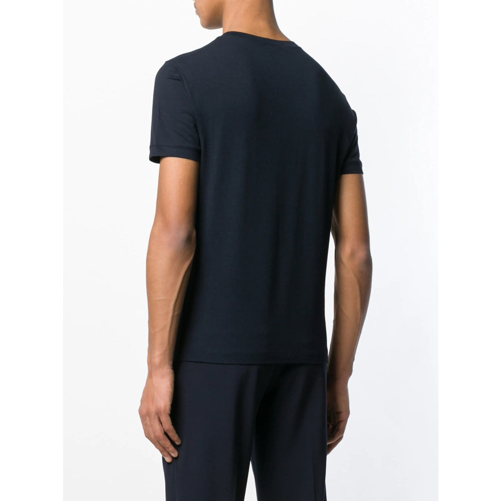 Giorgio Armani Blue T-Shirts & Vests - T-Shirts Men - 4