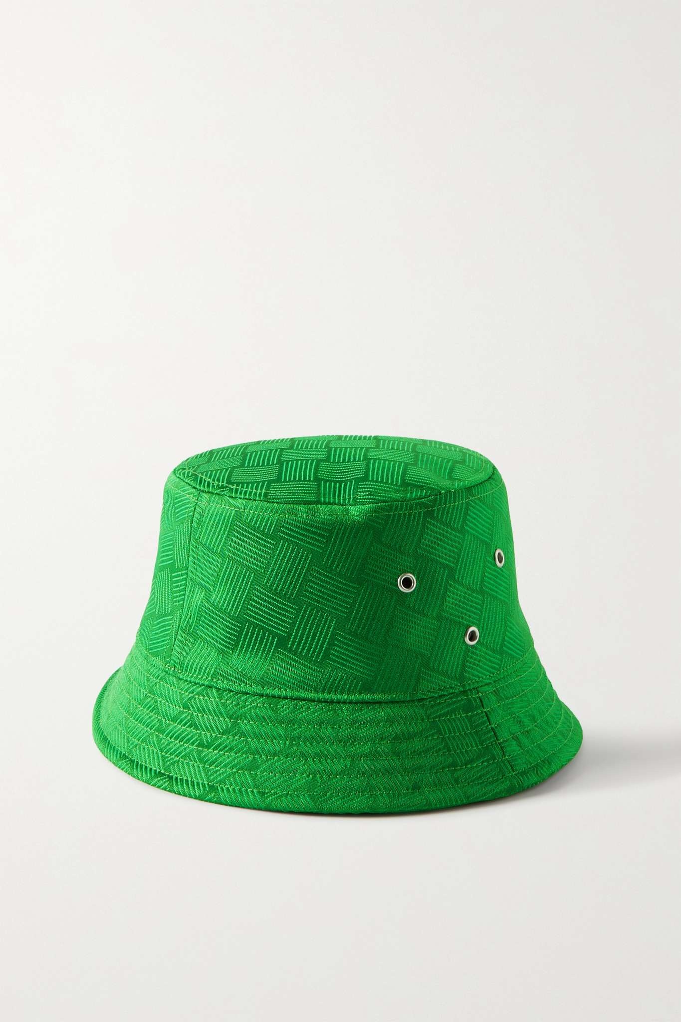 Shell-jacquard bucket hat - 1