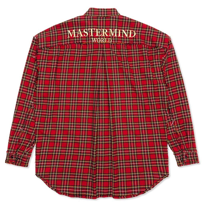MASTERMIND WORLD MASTERMIND WORLD SHIRT - TARTAN CHECK outlook